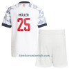 Conjunto (Camiseta+Pantalón Corto) FC Bayern de Múnich Thomas Muller 25 Tercera Equipación 2021/22 - Niño